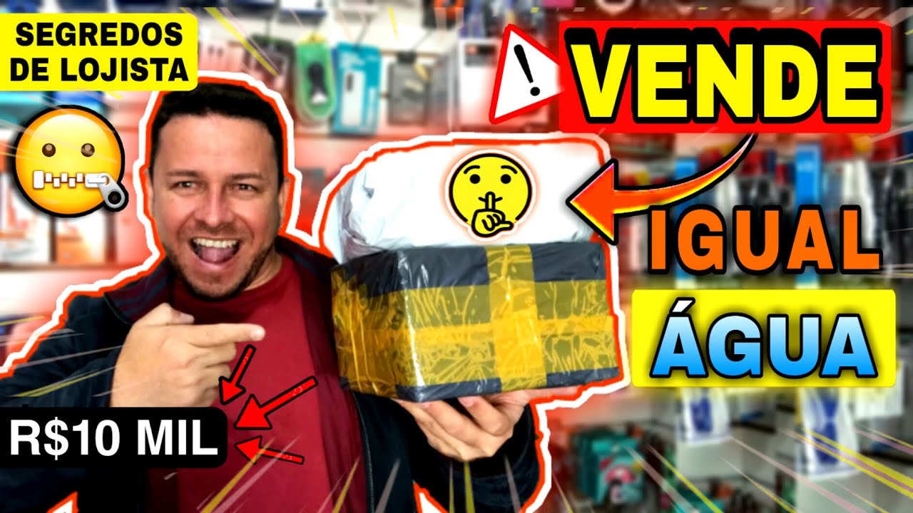 PRODUTOS BARATOS PARA REVENDA COM LUCRO DE 200%💰 - YouTube
