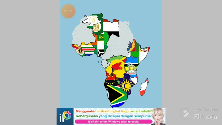 Alternate map of Africa