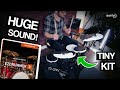 Toontrack ezdrummer 3 sounds triggered from tiny roland td02kv edrums 