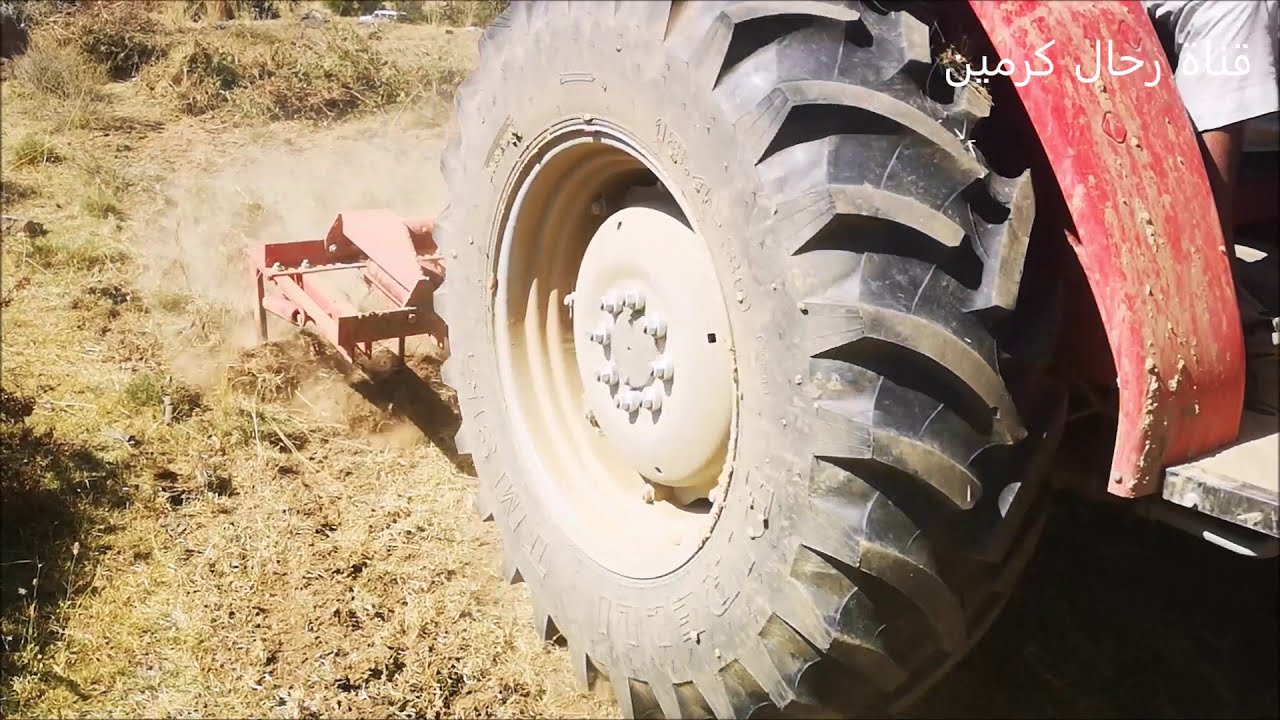 حرث المدرجات الزراعية البعلية (العثري) خلال الموسم (1442) لزراعة الحبوب المعتمدة على الامطار