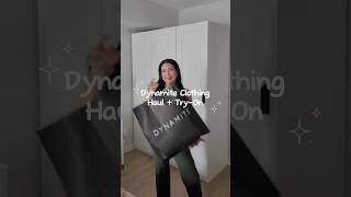 Dynamite Clothing haul + try-on @stefanieebuen