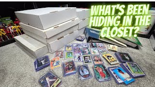 I FOUND AN INSANE SPORTS CARD COLLECTION HIDDEN IN A CLOSET FOR 20 YEARS!