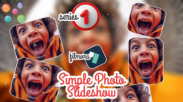 Simple Photo Slideshow Tutorial  | Filmora 14 Effects & Transitions - One