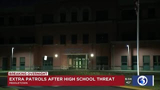VIDEO: Extra patrols added to Middletown High School