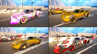 Screamer 4 Players Split Screen Gamplay