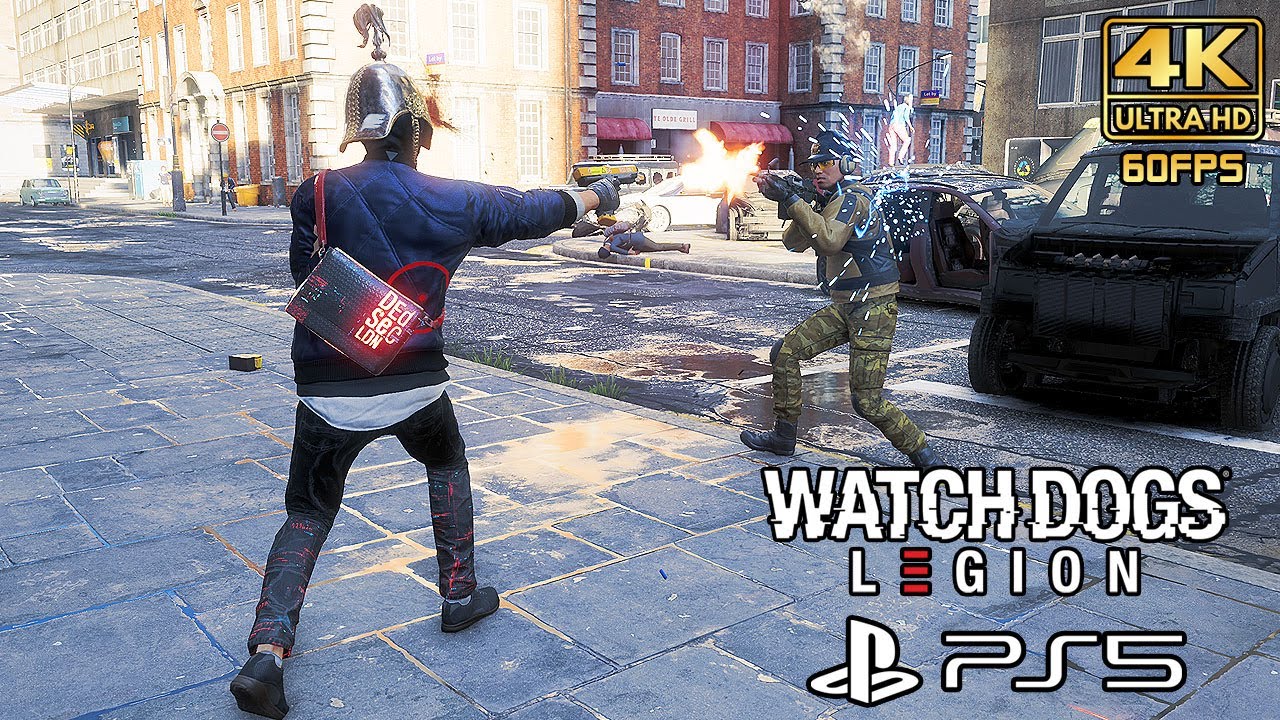 Watch Dogs Legion Gameplay  Free Roam 4K 60Fps (Ps5, Xbox Series