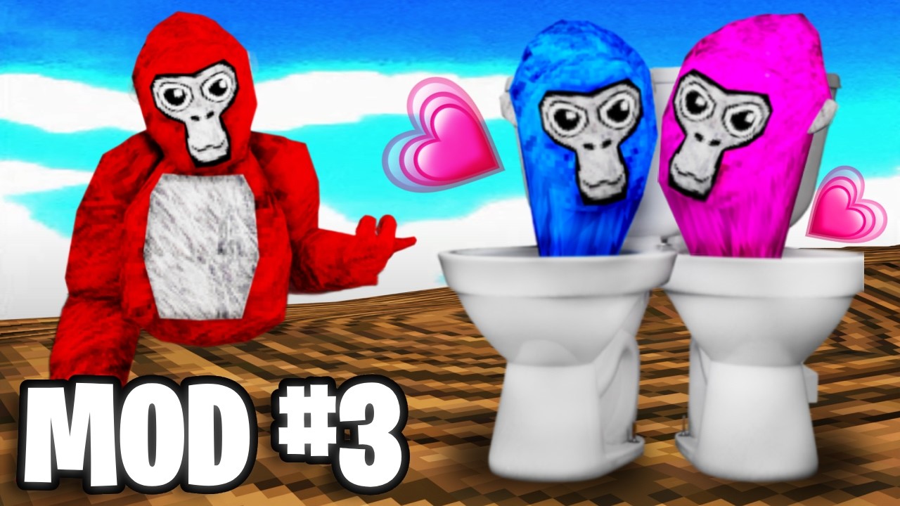 Probé los MODS más RAROS de GORILLA TAG