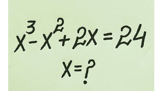 Nice Olympiad Math Algebric Problem || Easy & Tricky Solution || x=?
