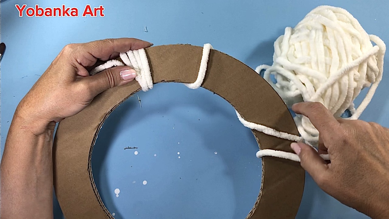 Самый простой и элегантный рождественский венок / Вы не сможете устоять