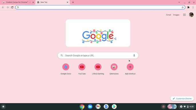 How to get Some Very cute Cursors in Google Chrome 