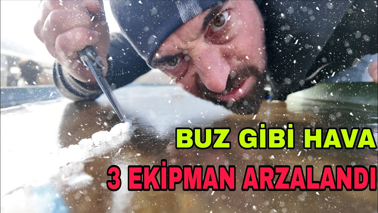 KAR YAĞMIŞ GİBİ..3 EKİPMAN ARIZALANDI TAMİR EDEBİLİRMİYİZ Kİ !! EN İYİ HEDİYE 