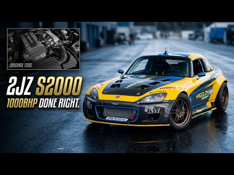 1000BHP Honda S2000 - The 2JZ Swap Done Right