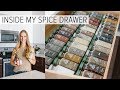 SPICE DRAWER ORGANIZATION | spice tips for healthy recipes