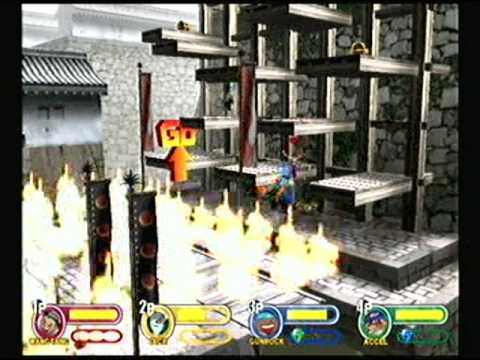 Power Stone 2  four player gameplay (Dreamcast)