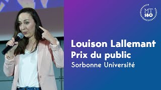 Louison Lallemant, prix du public 2022 | MT180