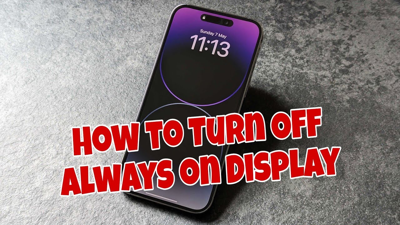 How To Turn Off Always On Display IPhone 15 Pro 15 Pro Max 14 Pro How To Turn Off Always On Display IPhone 15 Pro 15 Pro Max 14 Pro
