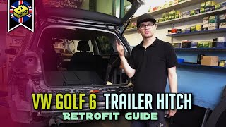 How To Install A Tow Bar On Vw Golf Mk6  Vw Golf 6 Tow Bar  Stepbystep Diy Guide