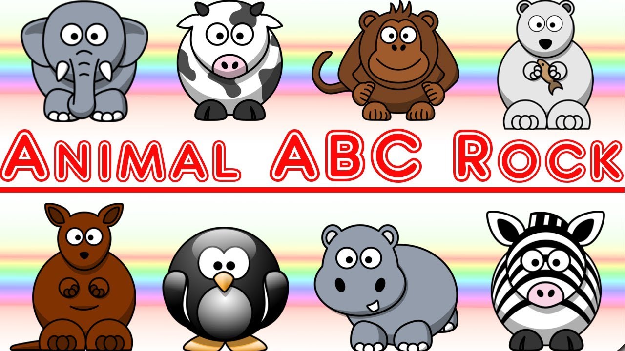 Animal ABC Rock Song: Learn Letters and Animals - YouTube