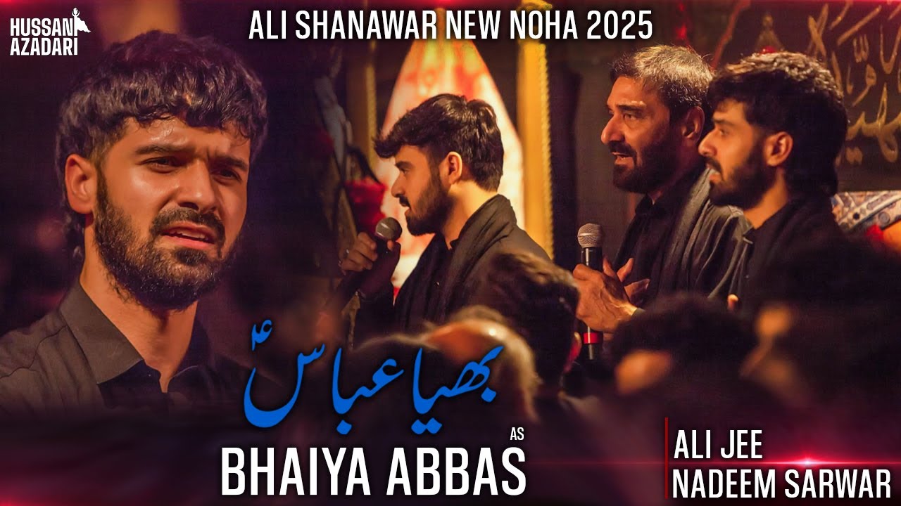 Bhaiya Bhaiya Abbas | Ali Shanawar New Noha 2025 | Nadeem Sarwar Nohay 2025 / 1447