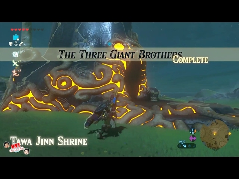 Video: Zelda - Tawa Jinn Ja Three Giant Brothers -ratkaisu Breath Of The Wild -sarjaan