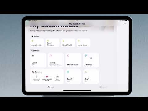 Getting Started with the Crestron Home App | Basic Features & Navigation
