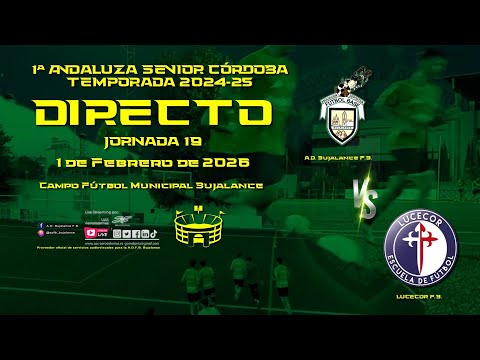 🔴 EN DIRECTO ⚽ JORNADA 19 -T.2025-26 #adbujalancesenior vs #lucecorfs - SENIOR