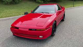 1990 Toyota Supra Turbo Features Video