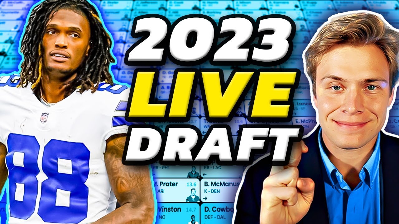 A Live 2023 Fantasy Football Mock Draft!