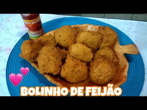 COMO FAZER BOLINHO DE FEIJÃO