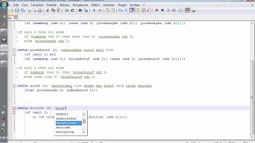 Materi Algoritma Pemrograman Fungsional LISP [List of List] - Monika - UDINUS