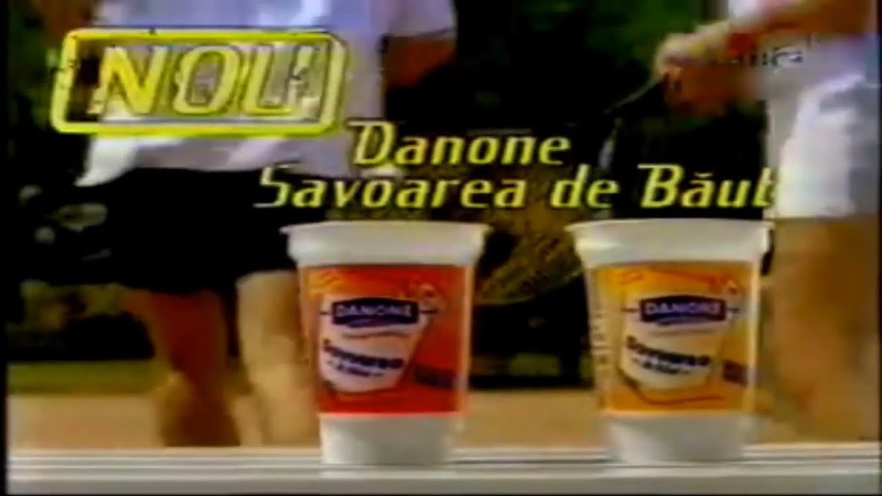 Reclama Danone iunie 2002