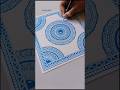 Mandala Magic ✨💙#art #mandala #youtube #drawing #mandalaart #viral #artist #mandaladesign