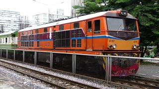 รถไฟไทย # ขบวนรถเร็วที่ 109 กรุงเทพฯ - เชียงใหม่  / ALSTHOM MTU 4131