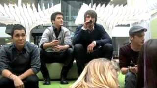 Big Time Rush   Live in Berlin   Boyfriend Acoustic Version Acoustic Session @ MTV , 01 02 2011