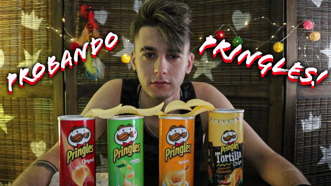 ASMR - PROBANDO PAPAS PRINGLES😴(Español Argentina)