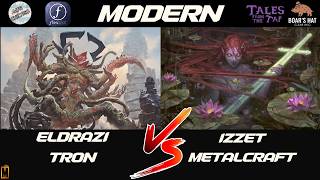 Eldrazi Tron VS Izzet Metalcraft [MTG Modern]