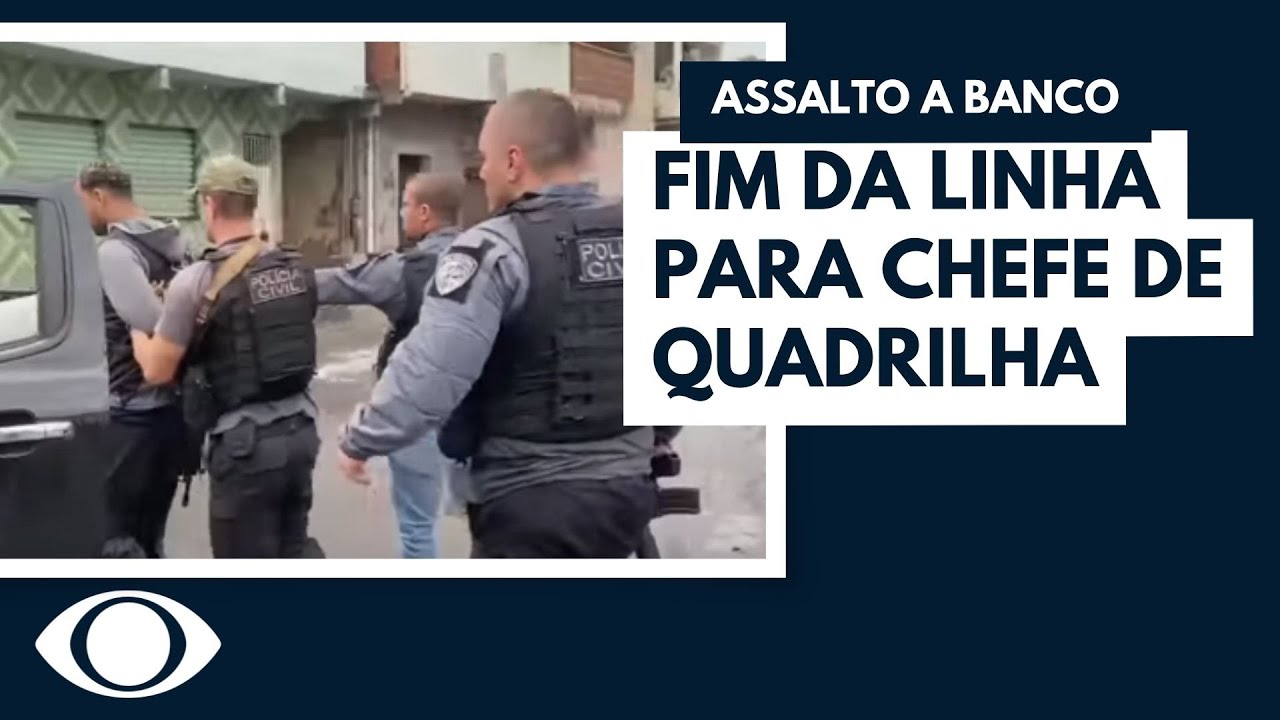 Quadrilha que assalta bancos foi presa no Rio de Janeiro