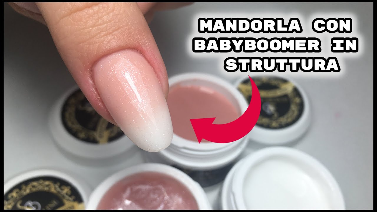 😎 RICOSTRUIAMO: MANDORLA con BABYBOOMER IN GEL| SABELLESA|Makolina95|