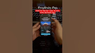 How to claim #perplexity pro plan for free on your Airtel sim? #ai