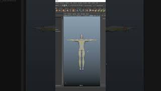 Quick Rig in Maya #shorts  #maya