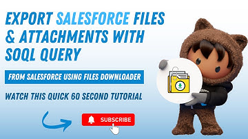 How to Export Files & Attachments in #salesforce Using SOQL Query #filesdownloader