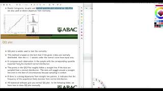 Introduction to Biostatistics: qqplot using R