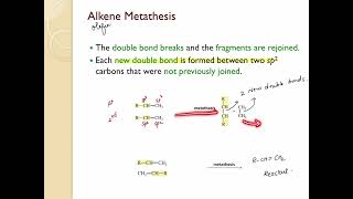 Organometallic Compounds Part 4 - Metathesis