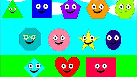 The Shapes Show Theme Song - Nursery Rhymes - Kids Channel