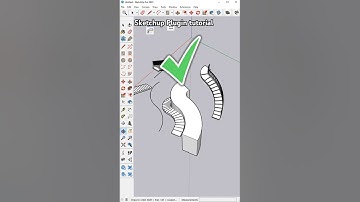 MIND-BLOWING Plugin Secrets for Spiral Stair Design #sketchup #stairs