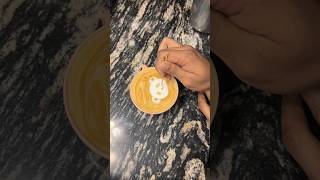 🐼 Cute Panda Latte Art | Amazing Coffee Art Design ☕ #latteart #shorts #coffee #barista #pandaart