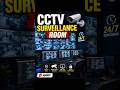 CCTV surveillance room👷🏻♂️⚡ #cctv #facts #cctvsetup #viral #experiment #shorts