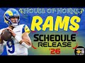 Rams 2026 Schedule Release: Final Record Predictions