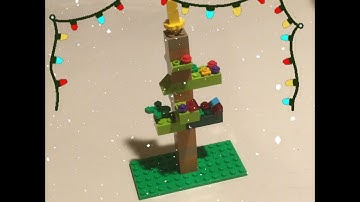 Making a Lego Christmas Tree! (Tutorial)