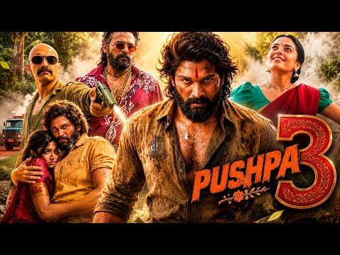 Pushpa 3 Full Movie (2026) | Allu Arjun | South Hindi Dubbed Blockbuster Movie |